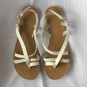 White Sandals